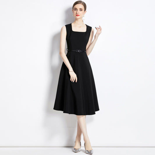 MXX50 Square Collar Vest Dress