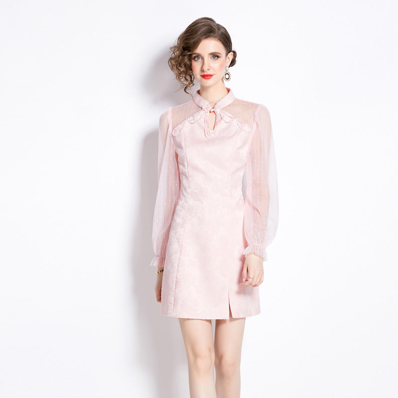MXX115 Women Improved Cheongsam Dress