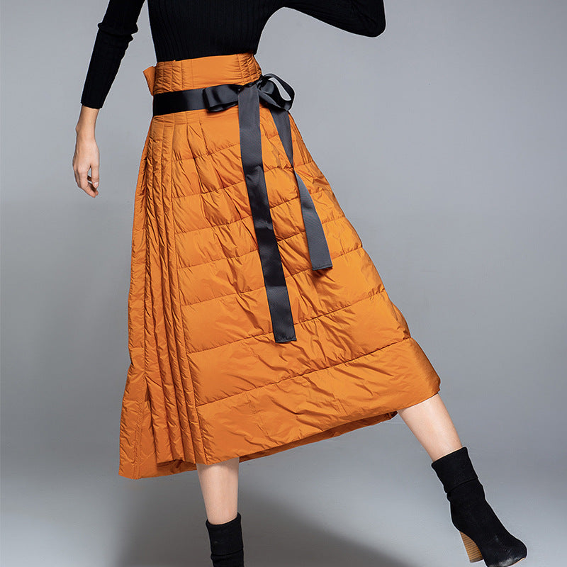 MXX230 Thickened Warmth Eiderdown Skirt