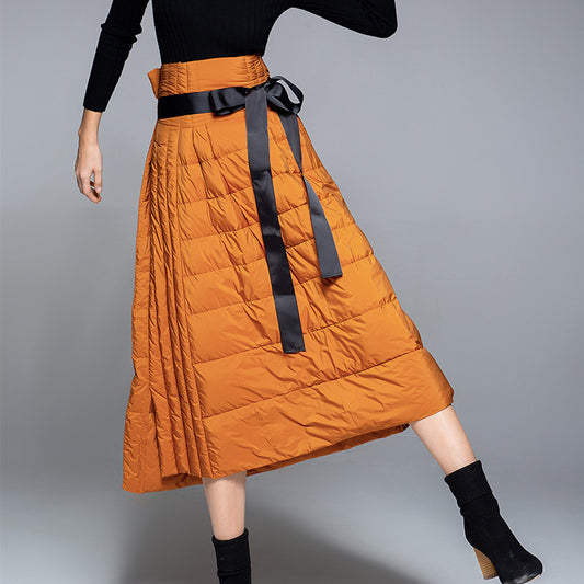 MXX230 Thickened Warmth Eiderdown Skirt