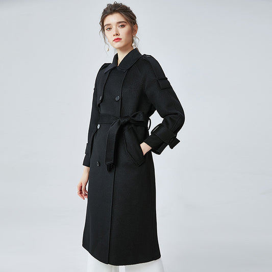 MXX235 Double-breasted Woolen Coats