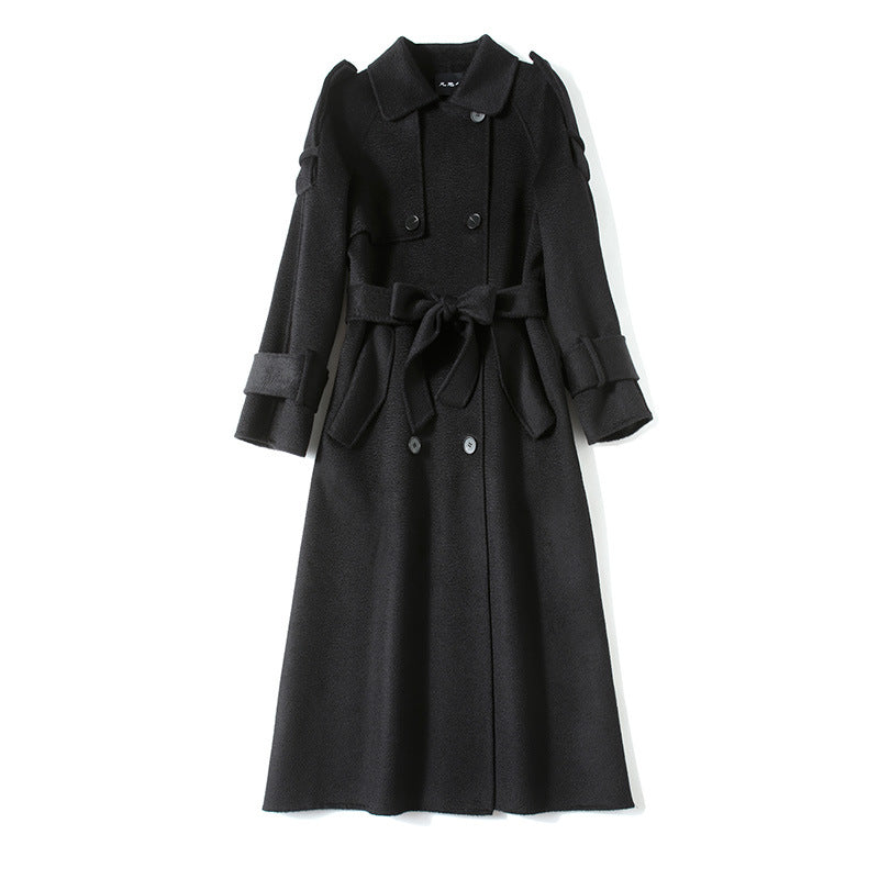MXX235 Double-breasted Woolen Coats