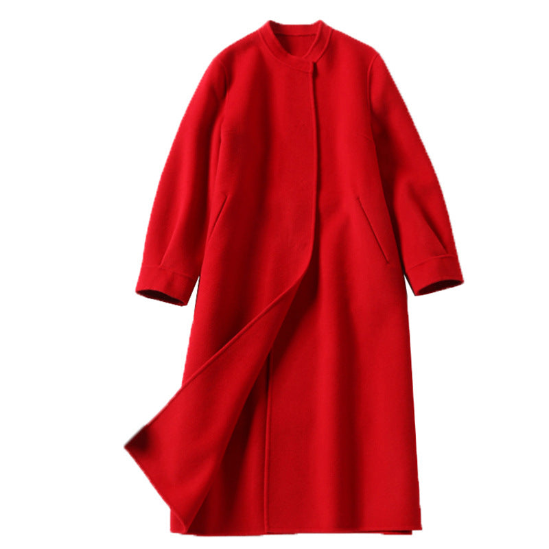 MXX245 Two-sided Cashmere Overcoat