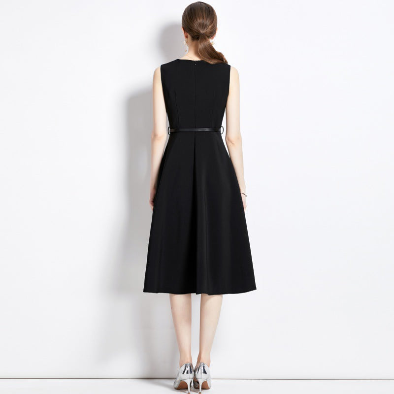 MXX50 Square Collar Vest Dress