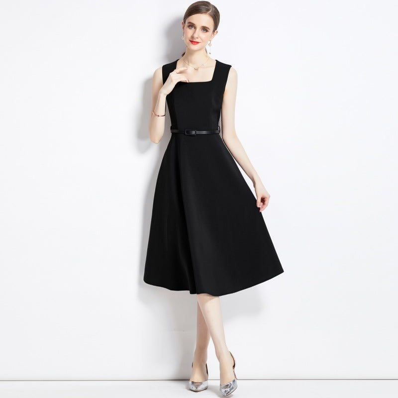 MXX50 Square Collar Vest Dress